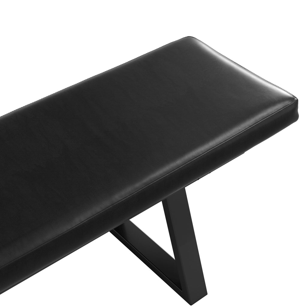 Oslo House Black Bench - Skandi London