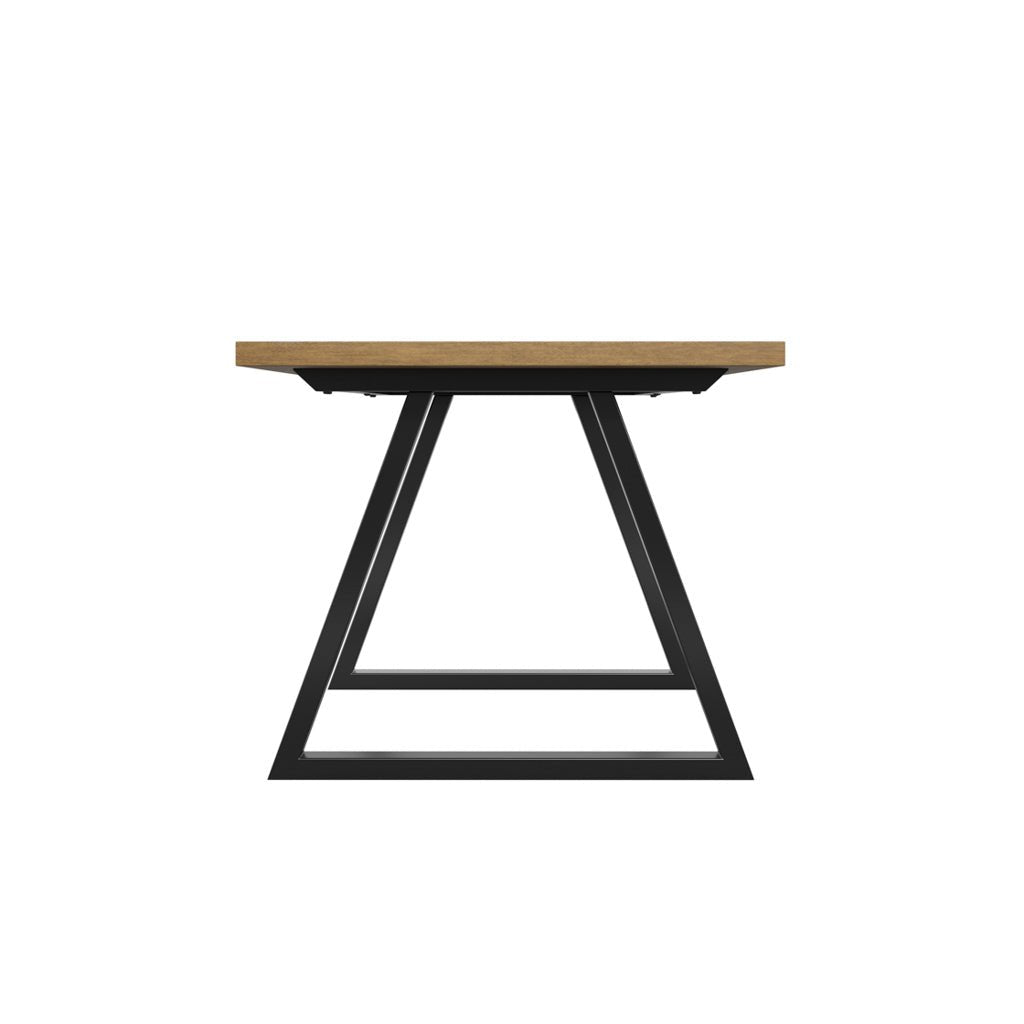 Oslo House Whiskey & Black Dining Table - Skandi London