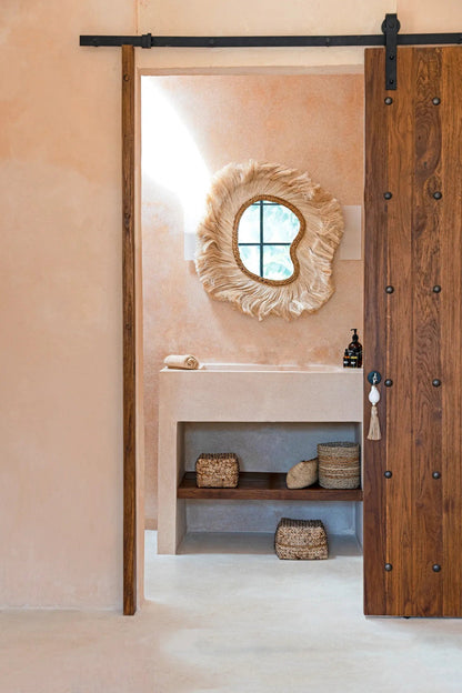 The La Principessa Mirror - Natural - Large