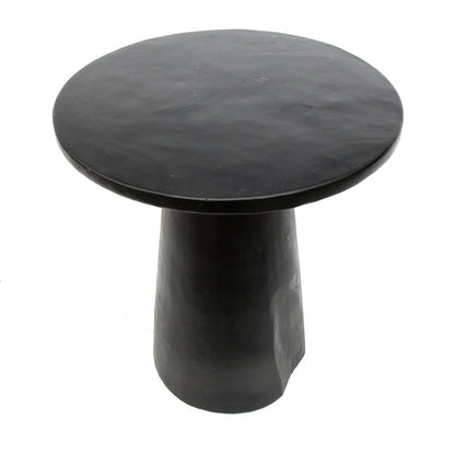 The Timber Conic Side Table - Black