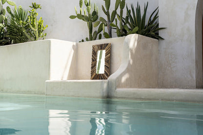 The Driftwood Framed Mirror - Natural - Medium