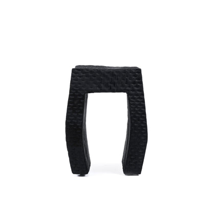 The Montano Stool Table  - Black