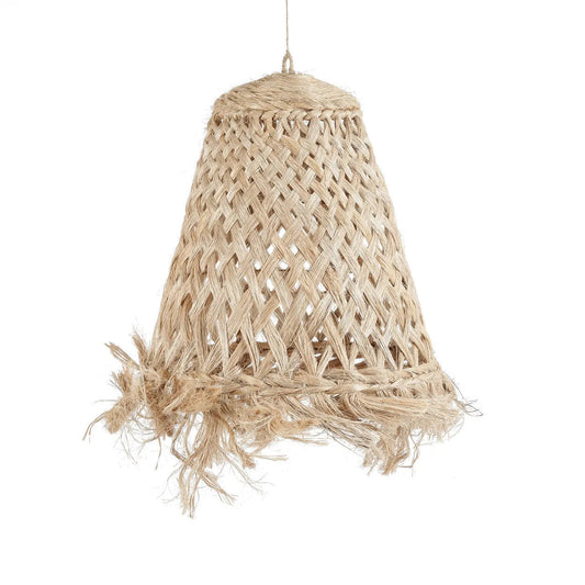 The Abaca Jelly Fish Pendant - Natural - Medium