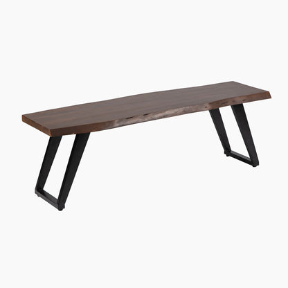Covent Acacia Wood Bench - Skandi London