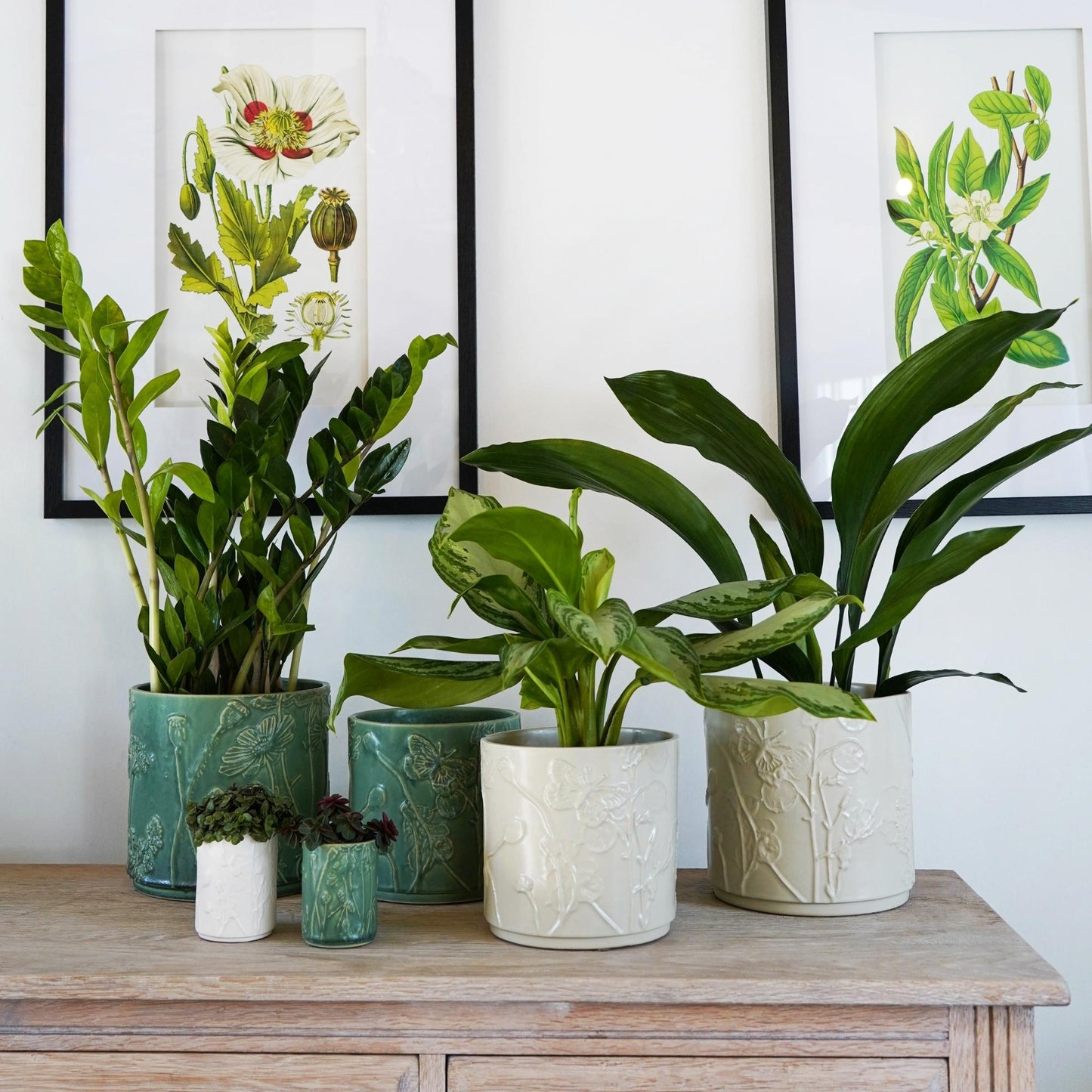 Skandi London Verdant Planter in Soft Ivory - Small - Skandi London