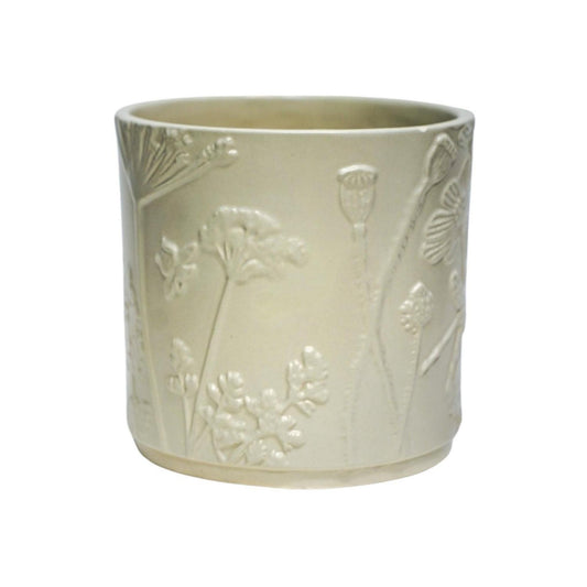 Skandi London Verdant Planter in Soft Ivory - Medium - Skandi London