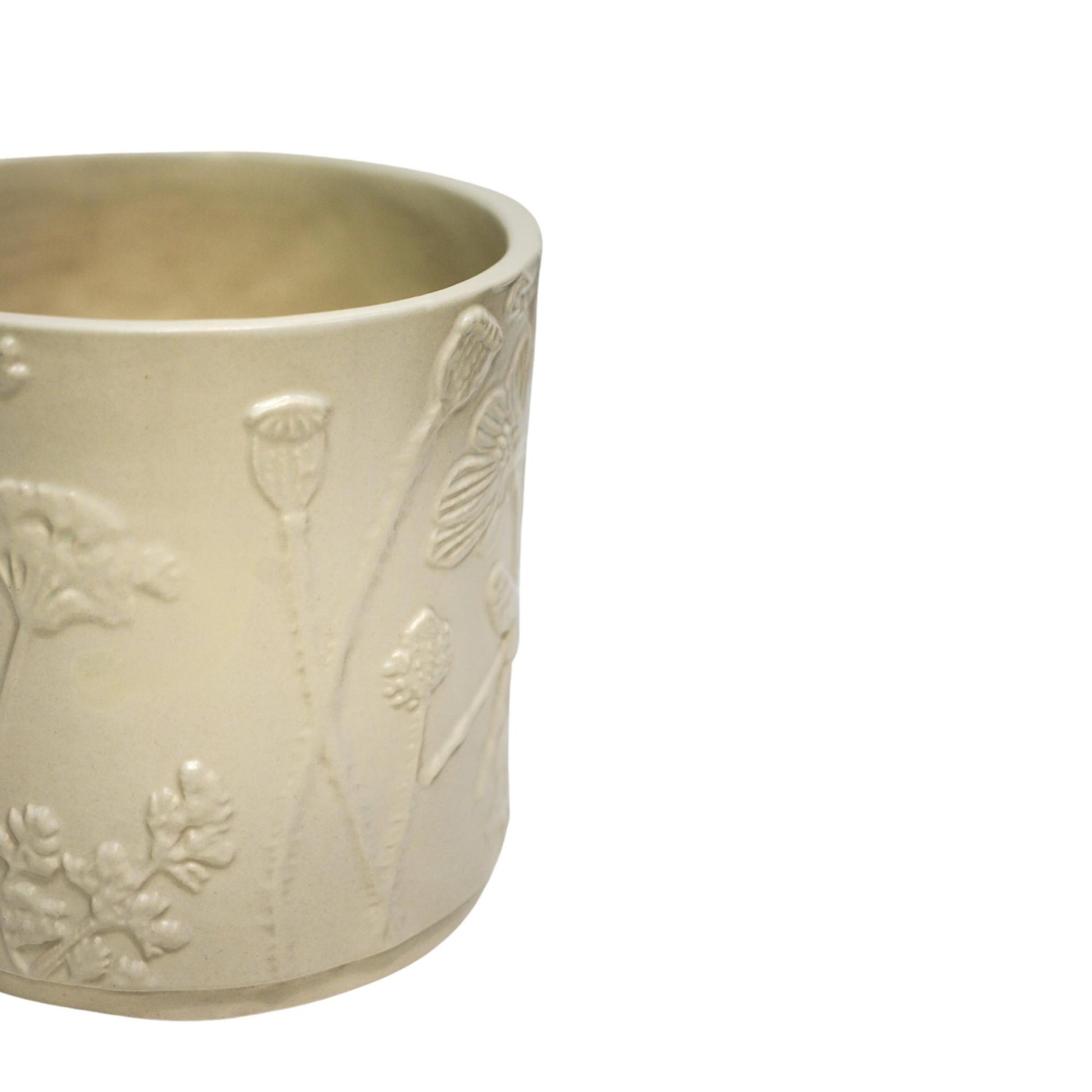 Skandi London Verdant Planter in Soft Ivory - Large - Skandi London