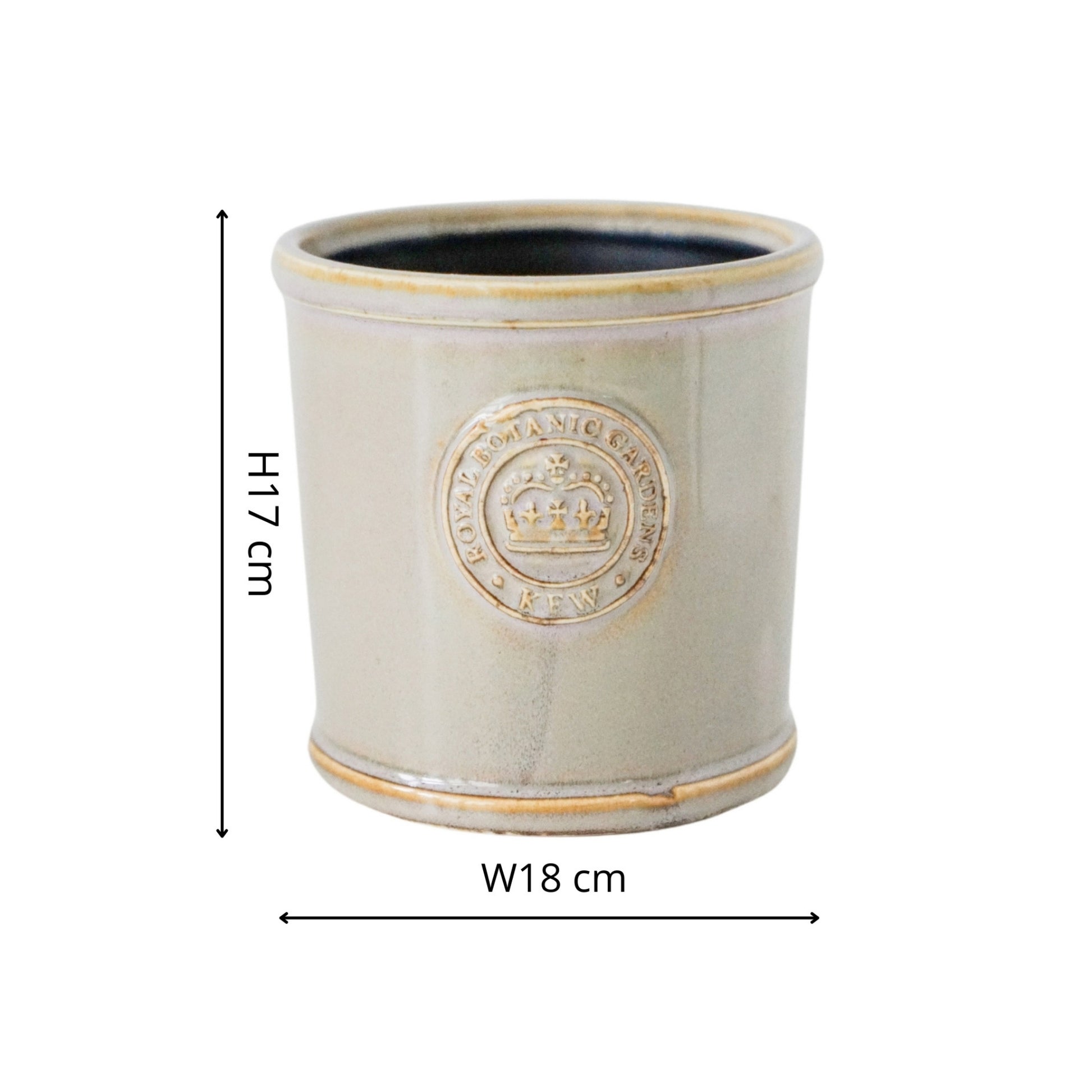 Skandi London Gloss Planter in Ivory - Skandi London