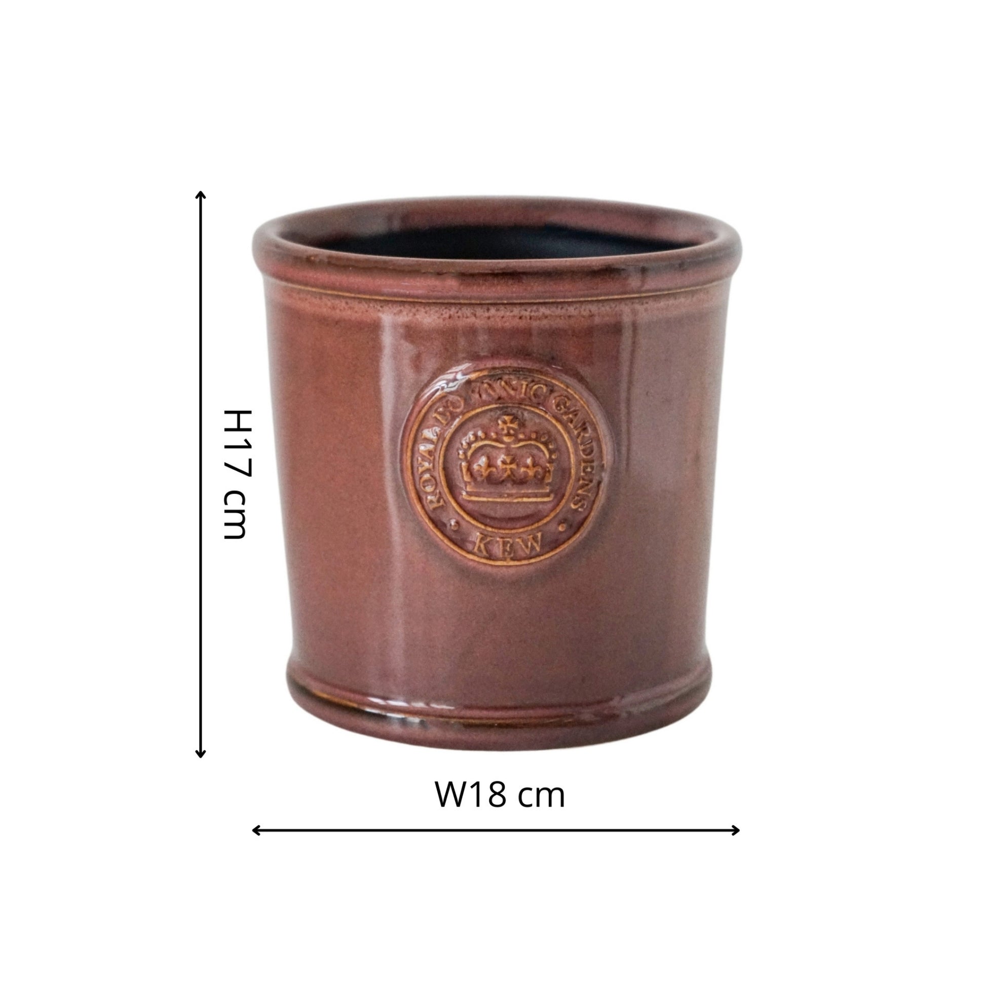 Skandi London Gloss Planter in Plum - Skandi London