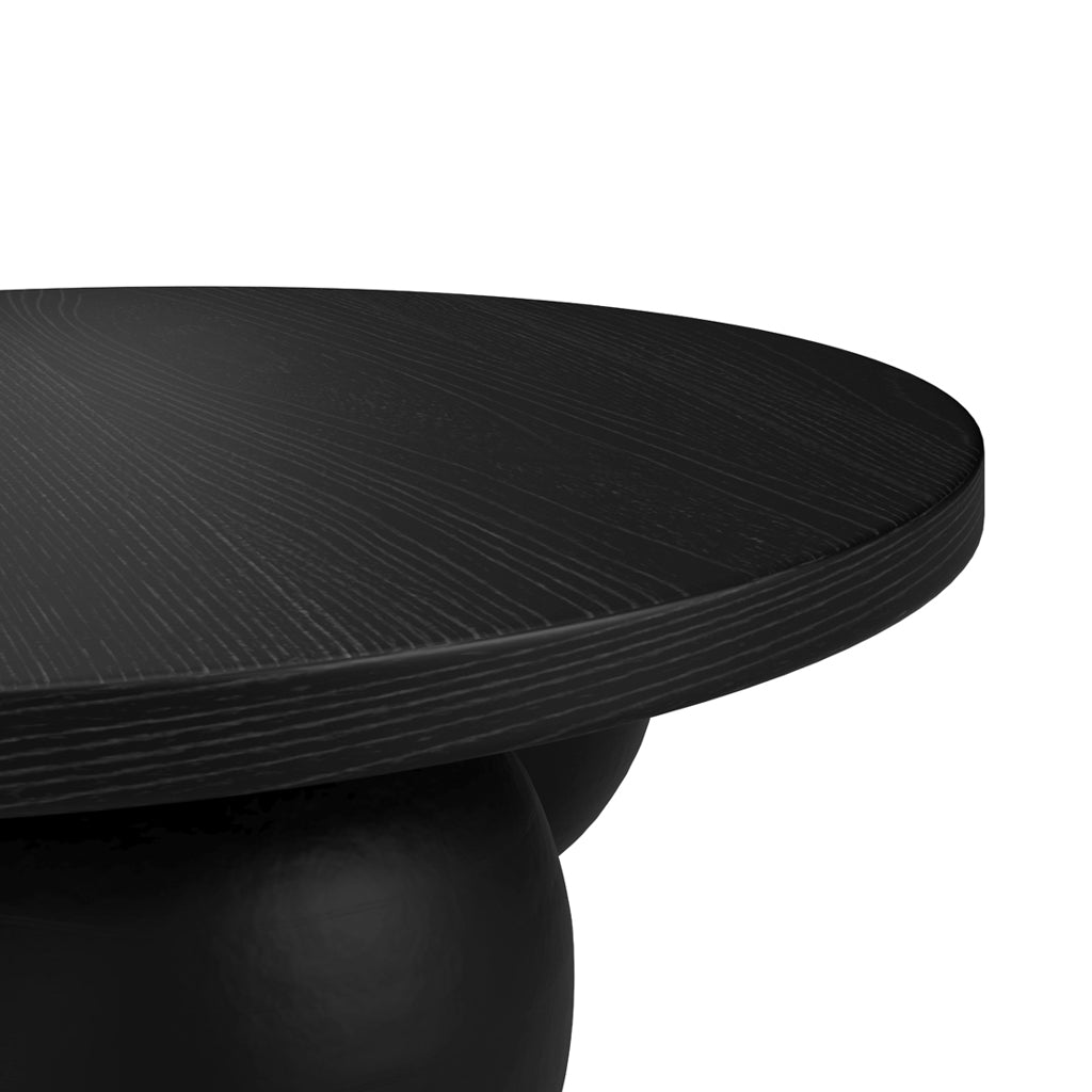 Nova Matte Black Coffee Table - Skandi London
