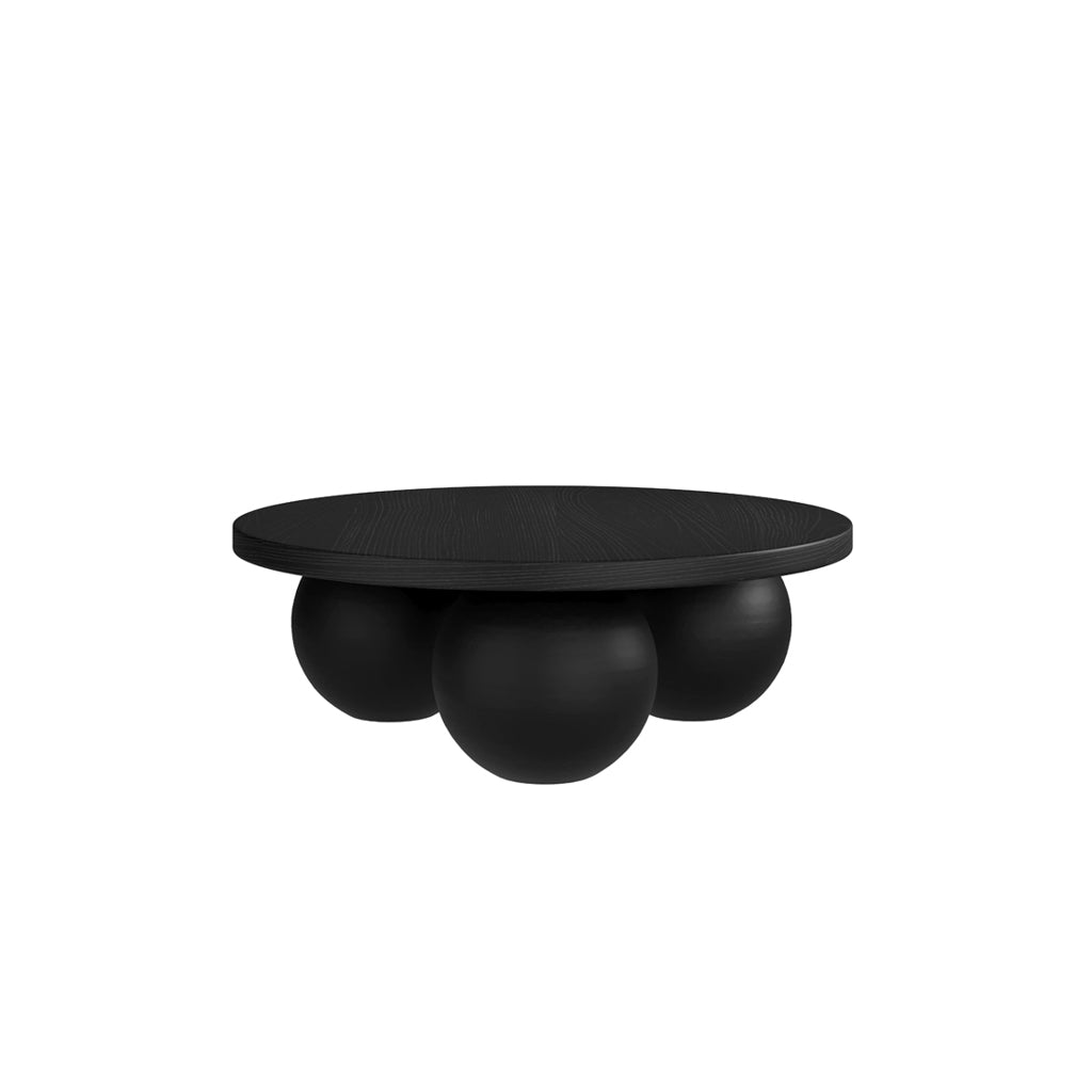 Nova Matte Black Coffee Table - Skandi London