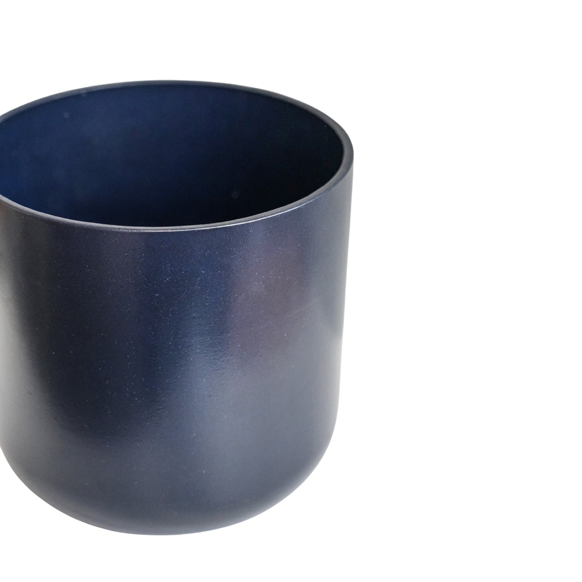 Lisbon Planter French Navy H26Cm D26Cm - Skandi London