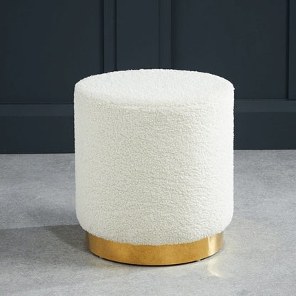 Soho Nordic Pouffe Ted Fabric Small - Skandi London