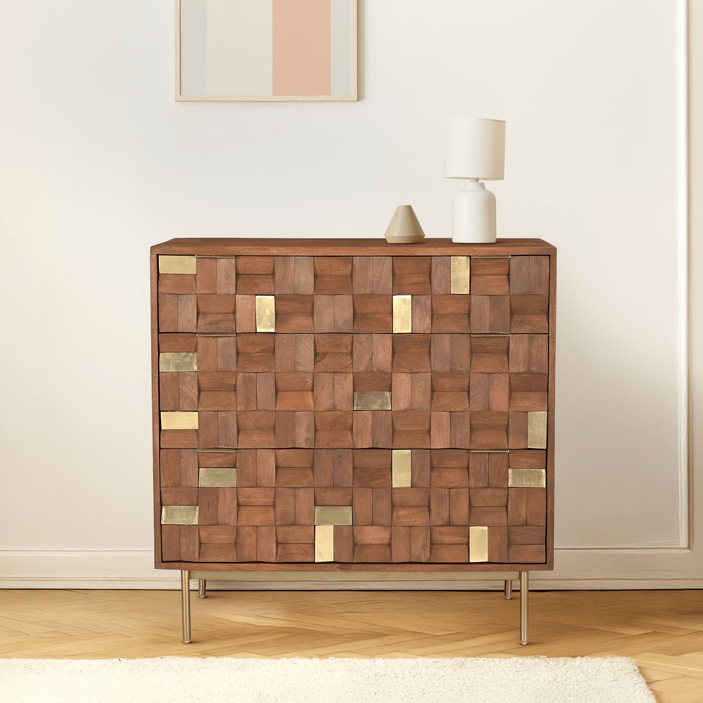 Barnes Three Chest Of Drawers - Skandi London