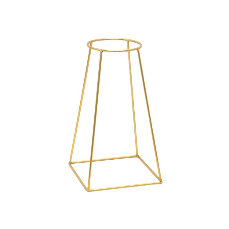 Minimo Plant stand in Gold H40Cm D21Cm - Skandi London