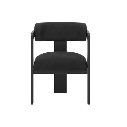 Nova Full Black Dining Chair - Skandi London