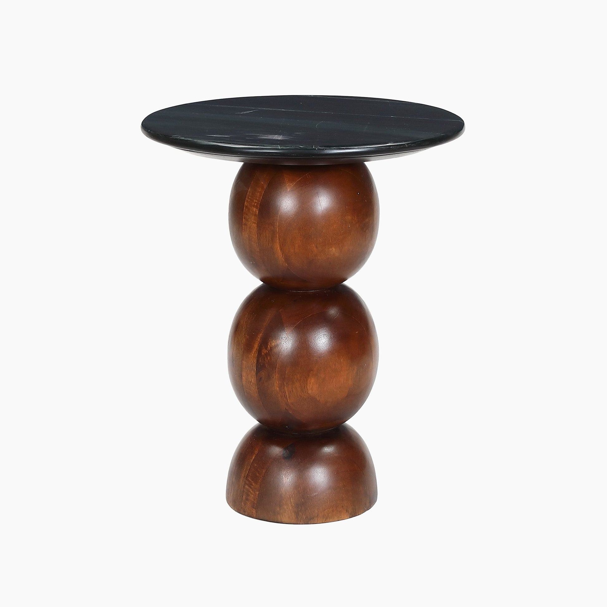 Clerkenwell Black Marble Top End Table - Skandi London