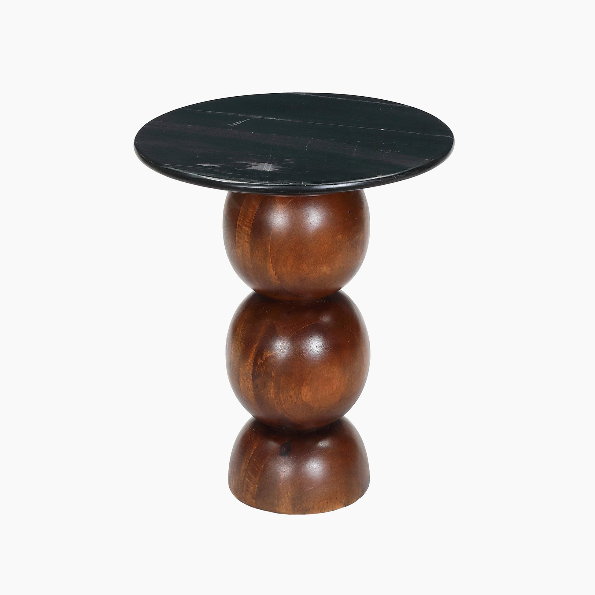 Clerkenwell Black Marble Top End Table - Skandi London
