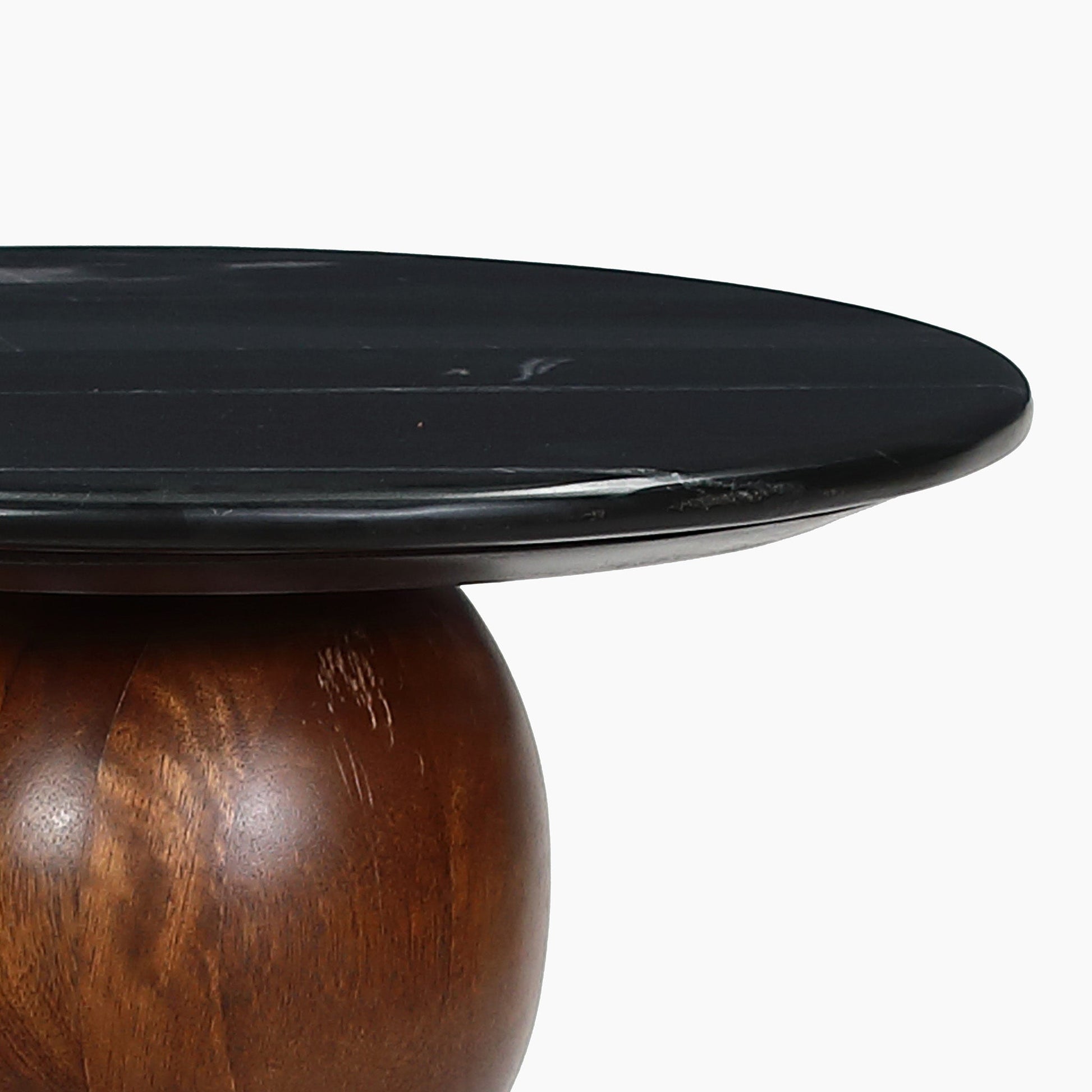 Clerkenwell Black Marble Top End Table - Skandi London