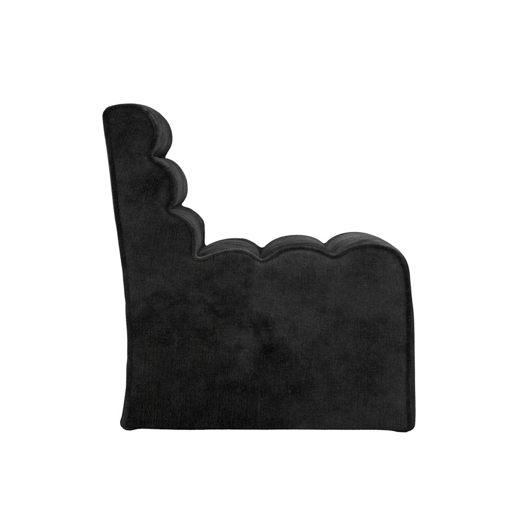 Nova Black Accent Chair - Skandi London