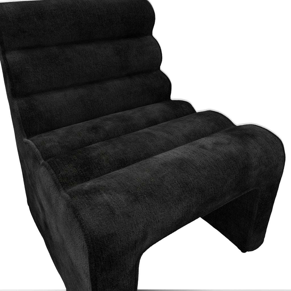 Nova Black Accent Chair - Skandi London