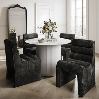 Nova Black Dining Chair - Skandi London