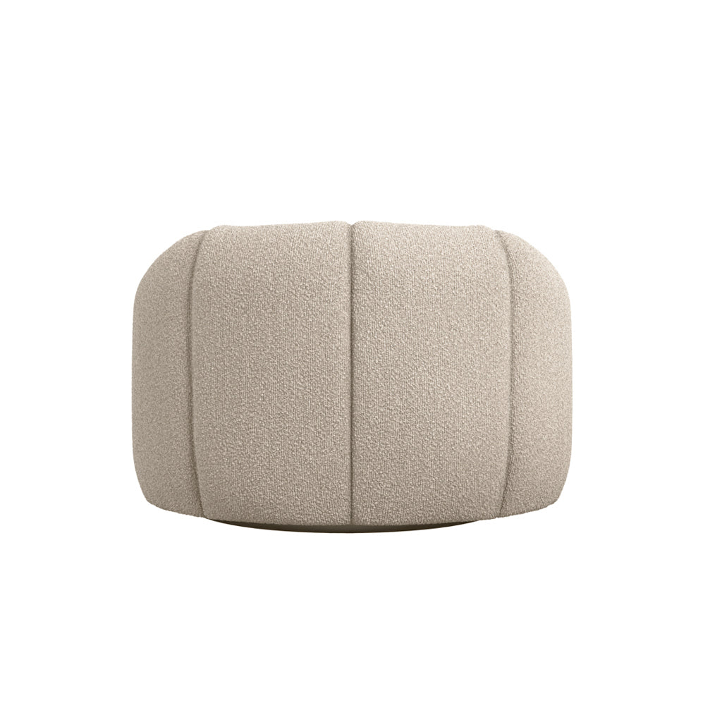 Nova Buff Swivel Chair - Skandi London