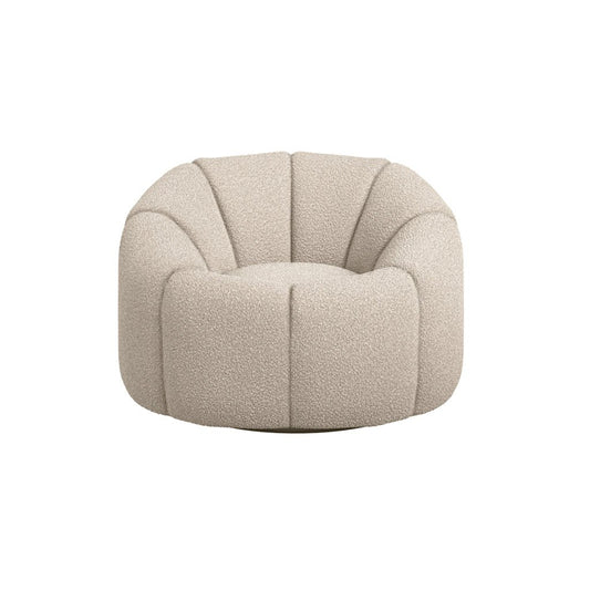 Nova Buff Swivel Chair - Skandi London