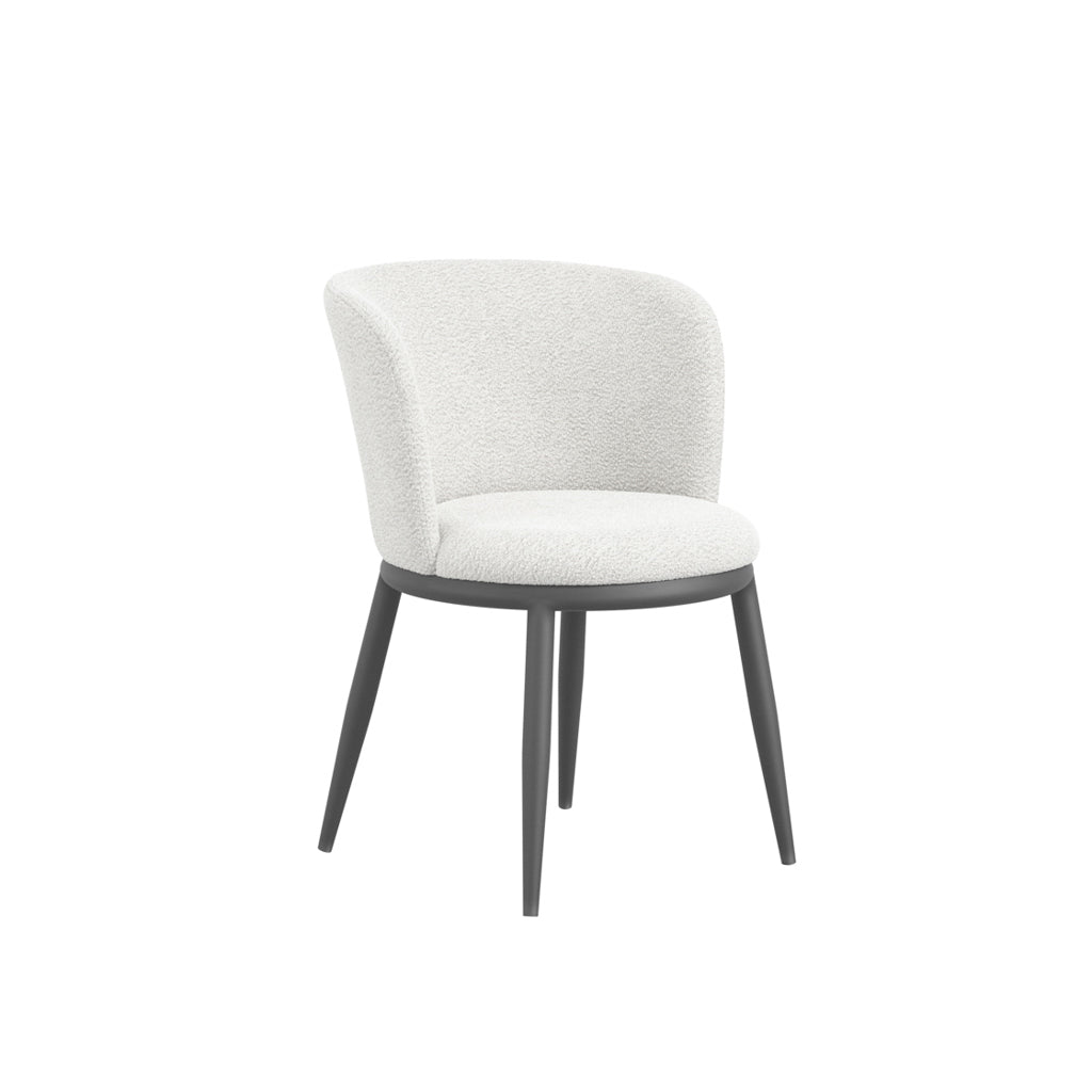 Nova Ivory & Black Dining Chair - Skandi London
