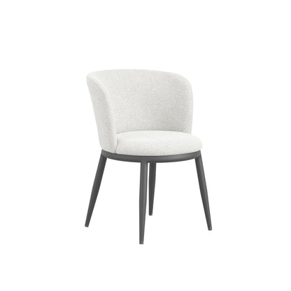 Nova Ivory & Black Dining Chair - Skandi London