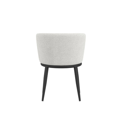 Nova Ivory & Black Dining Chair - Skandi London