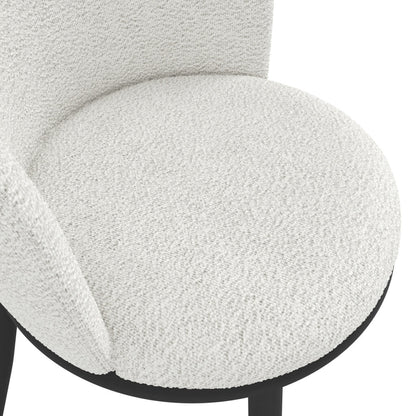 Nova Ivory & Black Dining Chair - Skandi London
