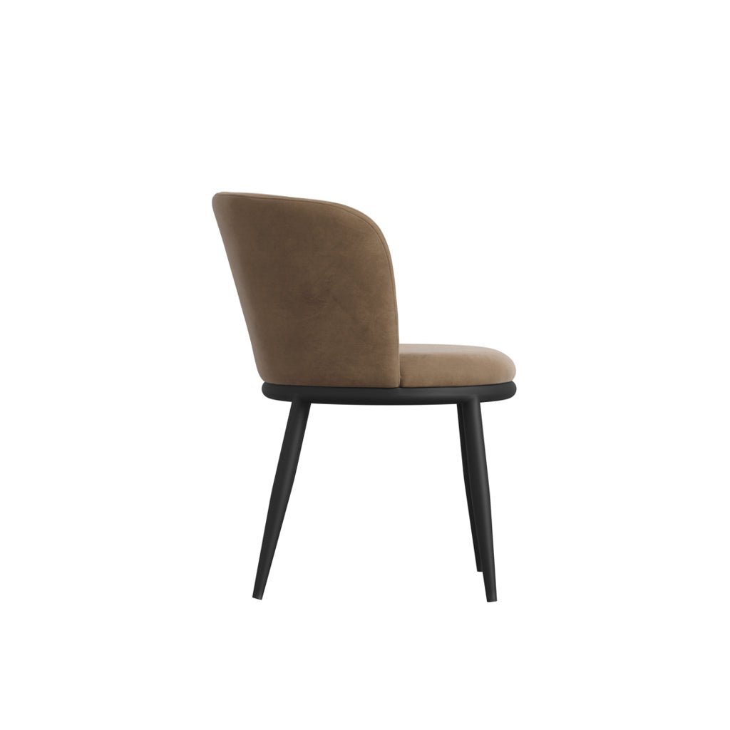 Nova Mole & Black Dining Chair - Skandi London