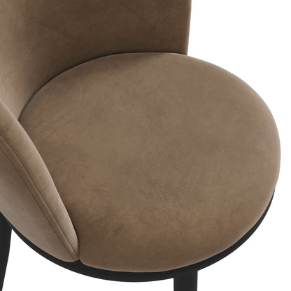 Nova Mole & Black Dining Chair - Skandi London