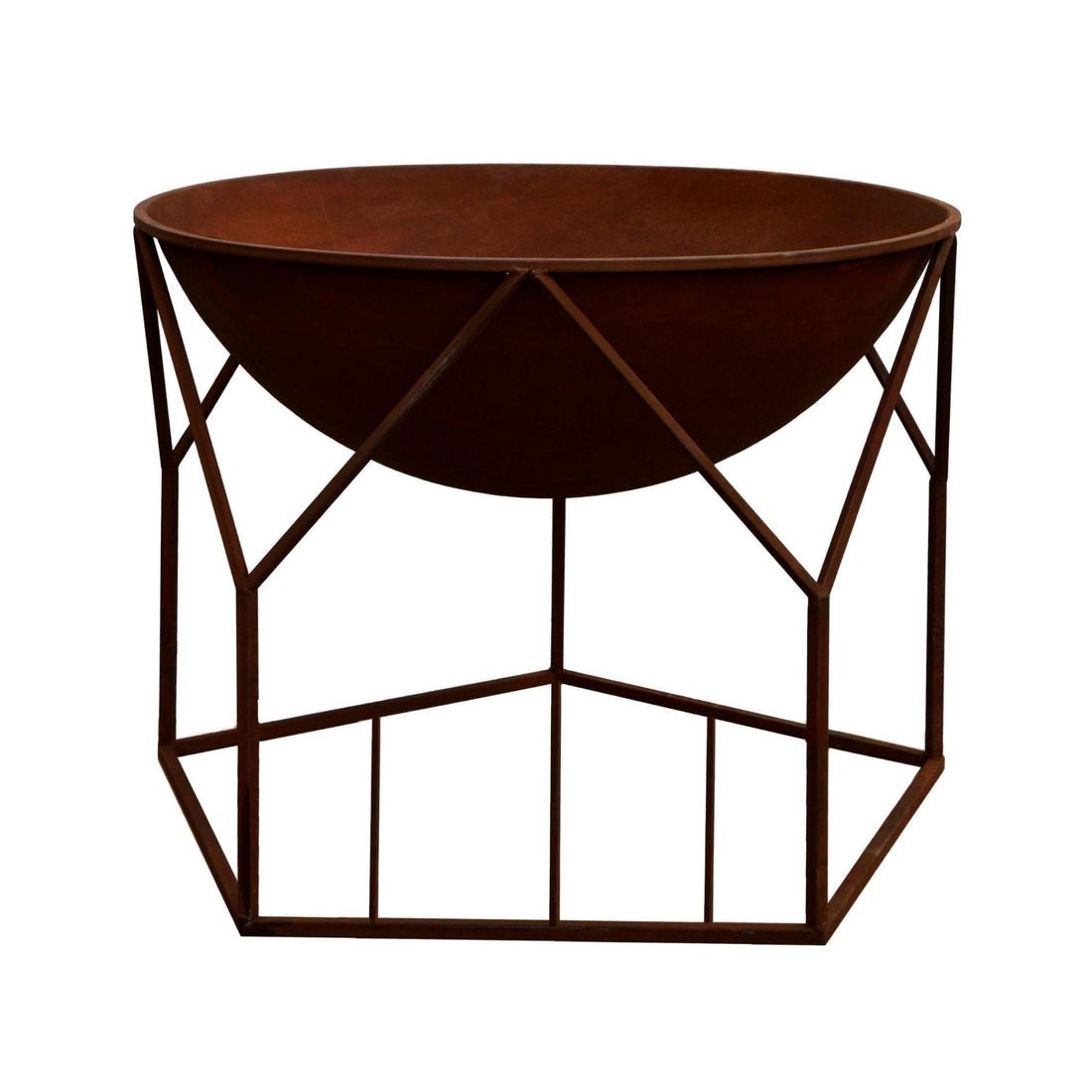 Outdoor Wolde Fire Pit Rust - Skandi London