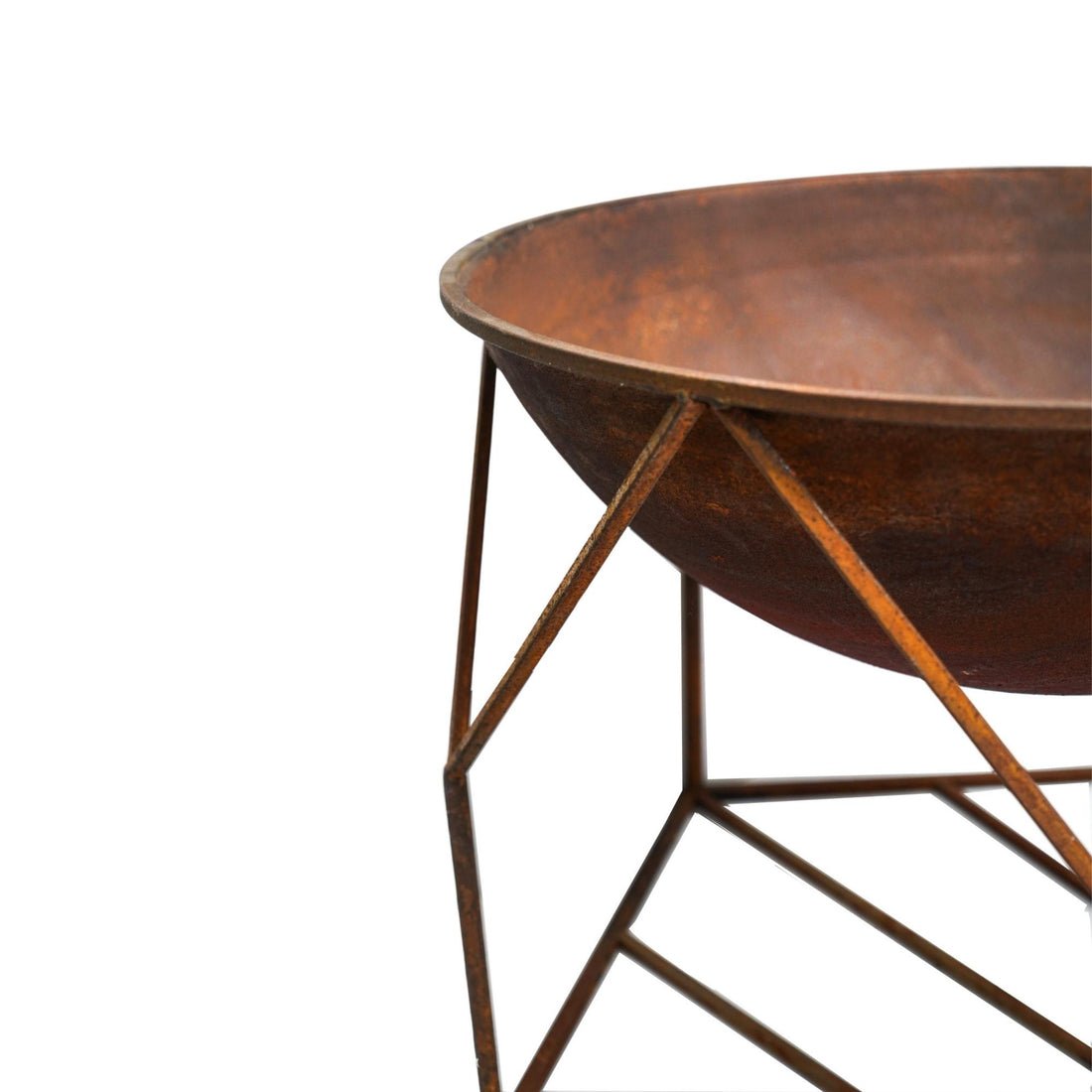 Outdoor Wolde Fire Pit Rust - Skandi London