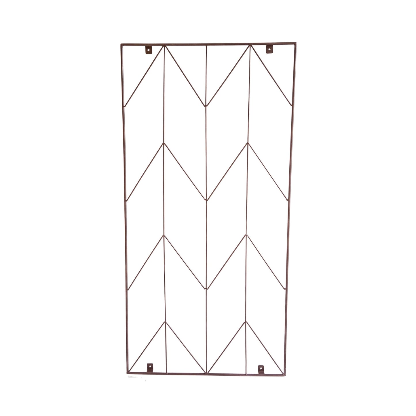 Outdoor Herringbone Trellis Bronze H120cm W60cm - Skandi London