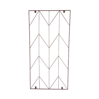 Outdoor Herringbone Trellis Bronze H120cm W60cm - Skandi London