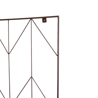 Outdoor Herringbone Trellis Bronze H120cm W60cm - Skandi London