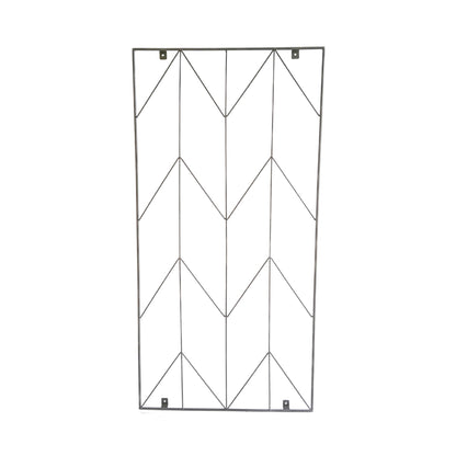 Outdoor Herringbone Trellis Zinc H120cm W60cm - Skandi London