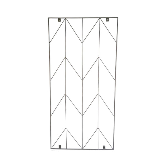 Outdoor Herringbone Trellis Zinc H120cm W60cm - Skandi London