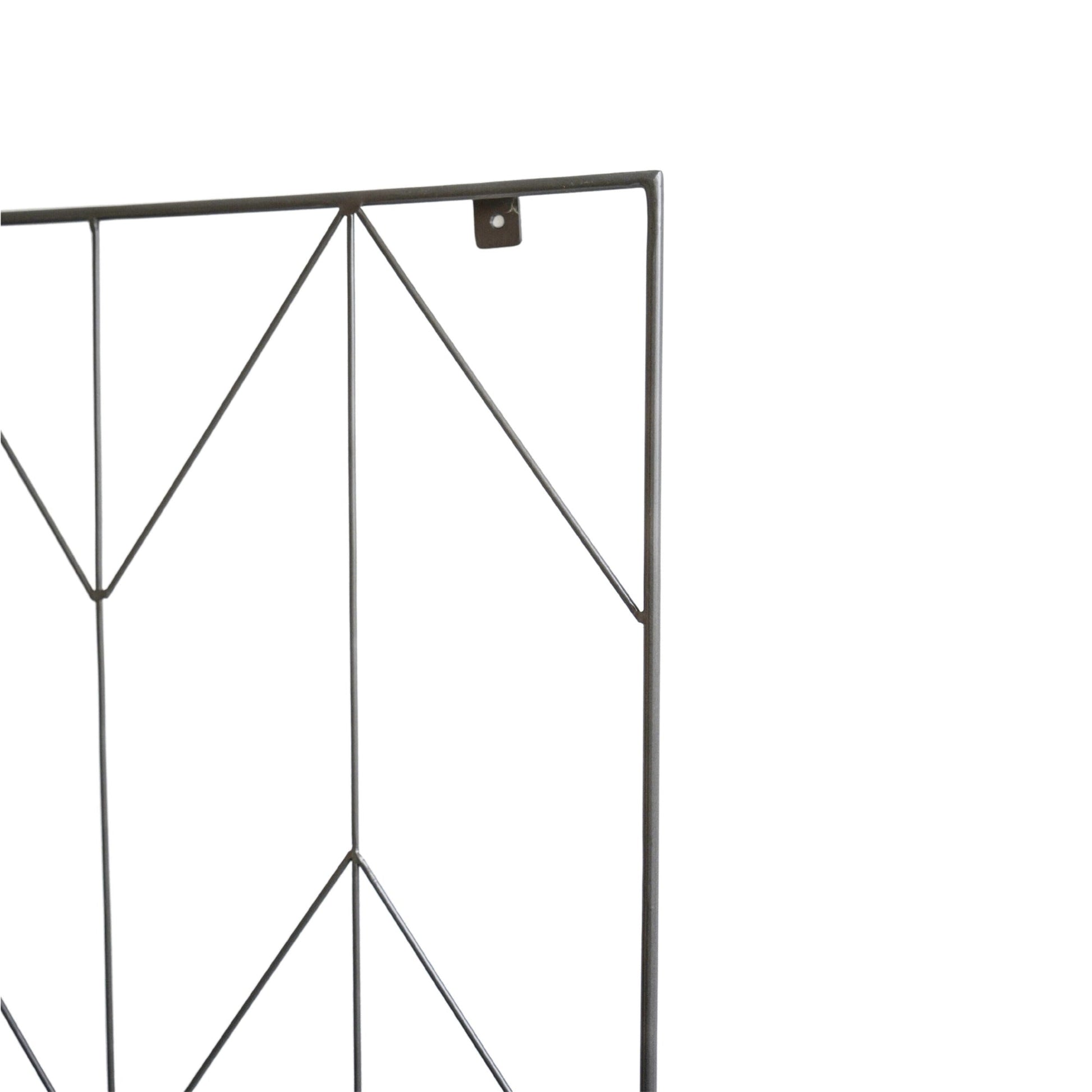 Outdoor Herringbone Trellis Zinc H120cm W60cm - Skandi London