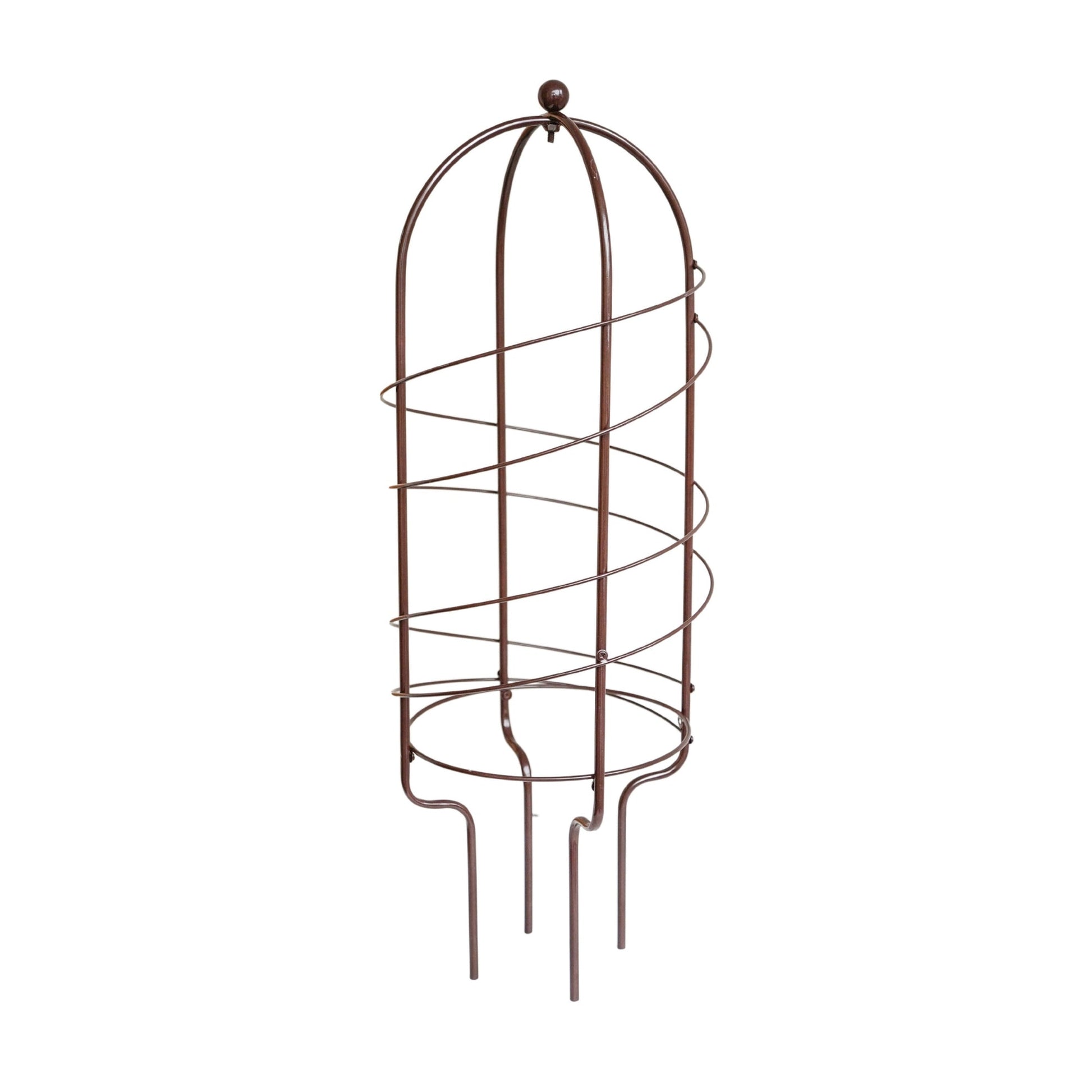 Outdoor Pot Plant Support Bronze H75cm D26cm - Skandi London
