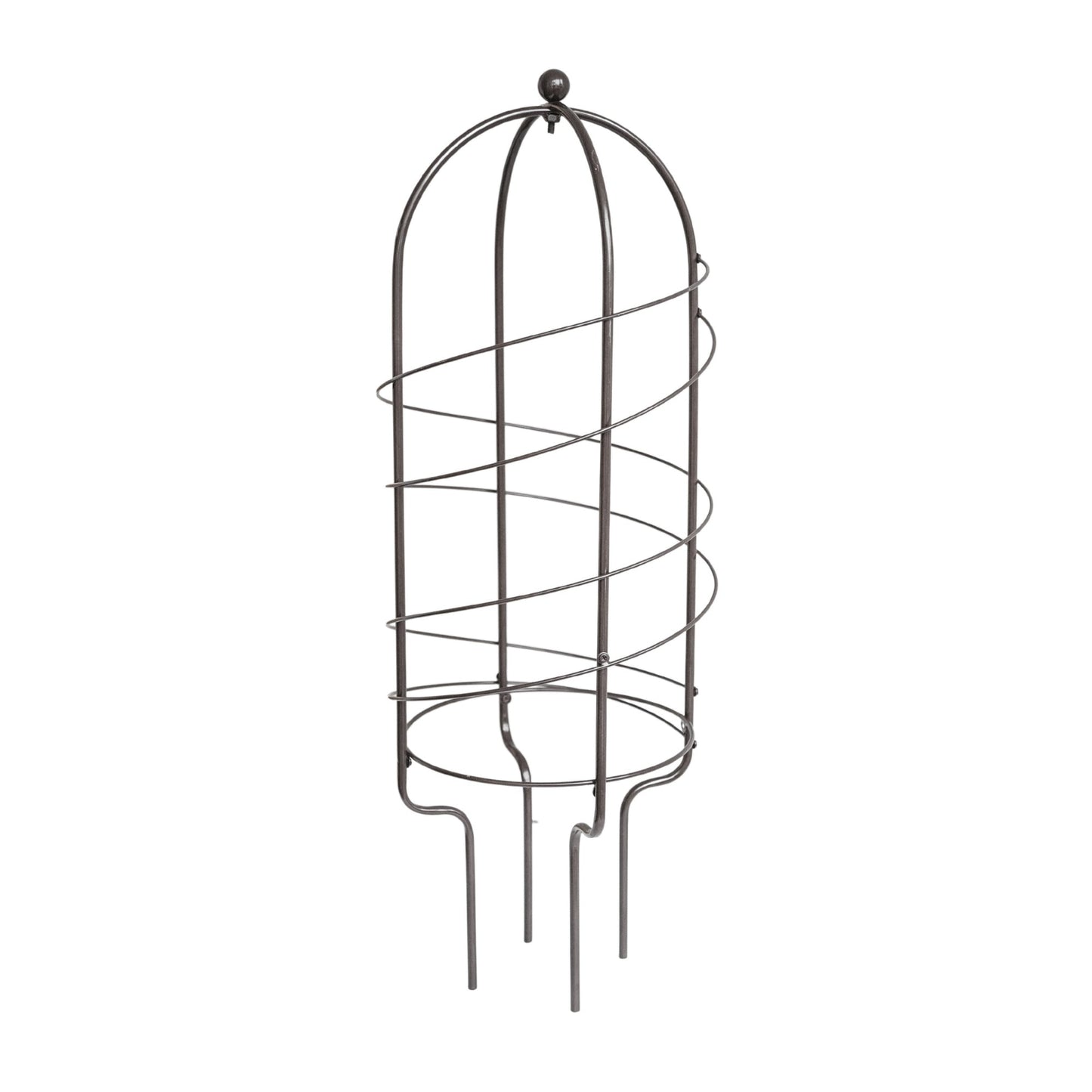 Outdoor Pot Plant Support Zinc H75cm D26cm - Skandi London