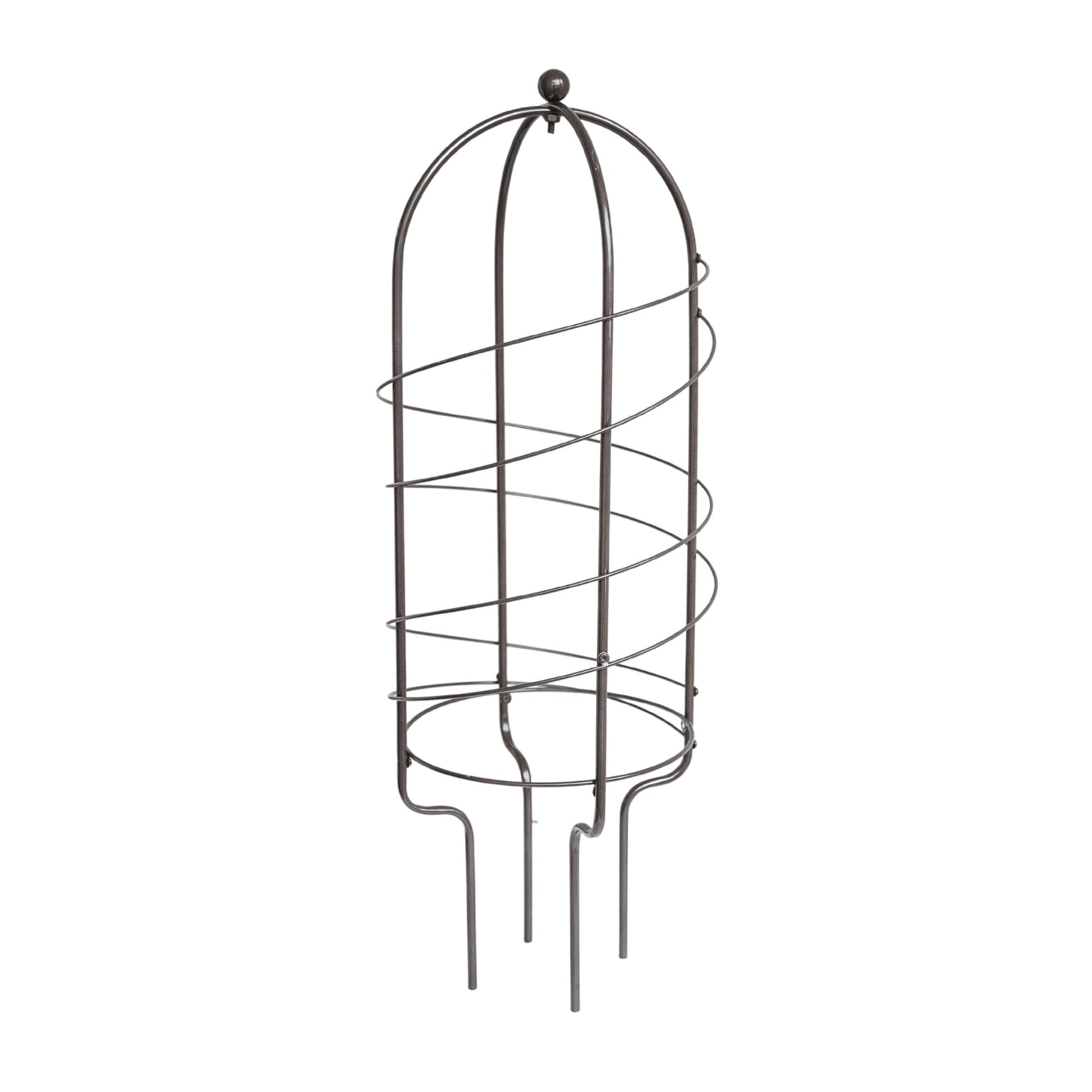 Outdoor Pot Plant Support Zinc H75cm D26cm - Skandi London