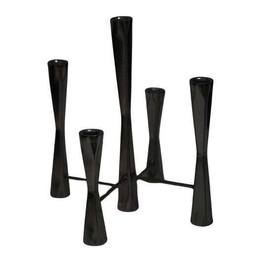 Faskrud 5 Piece Midnight Candle Centerpiece - Skandi London