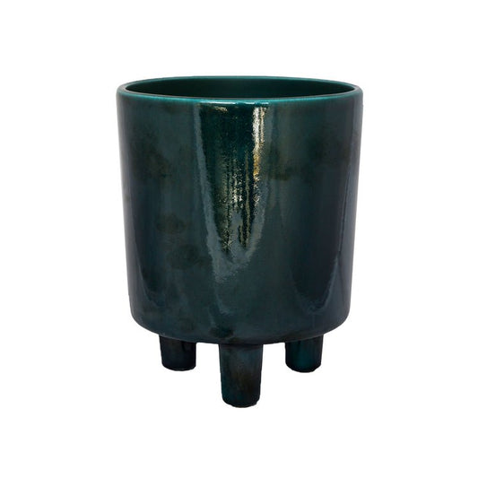 Pisa Emerald Planter H24Cm D20Cm - Skandi London