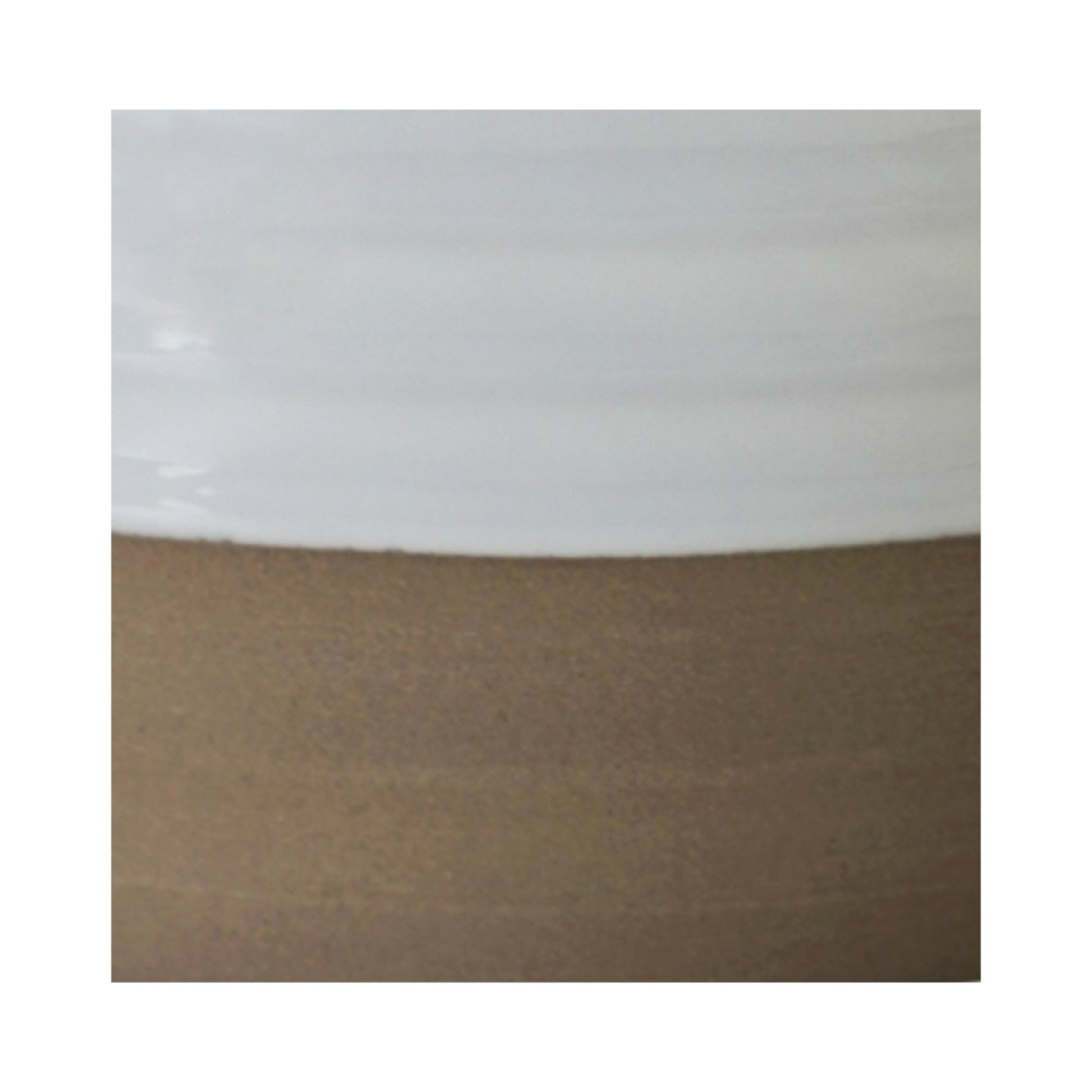 Puro Lipped Gloss White Ripple Planter H19cm D21cm - Skandi London