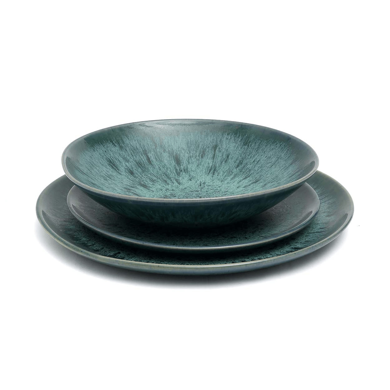 The Aqua Salad Plate - Set of 6 - Skandi London