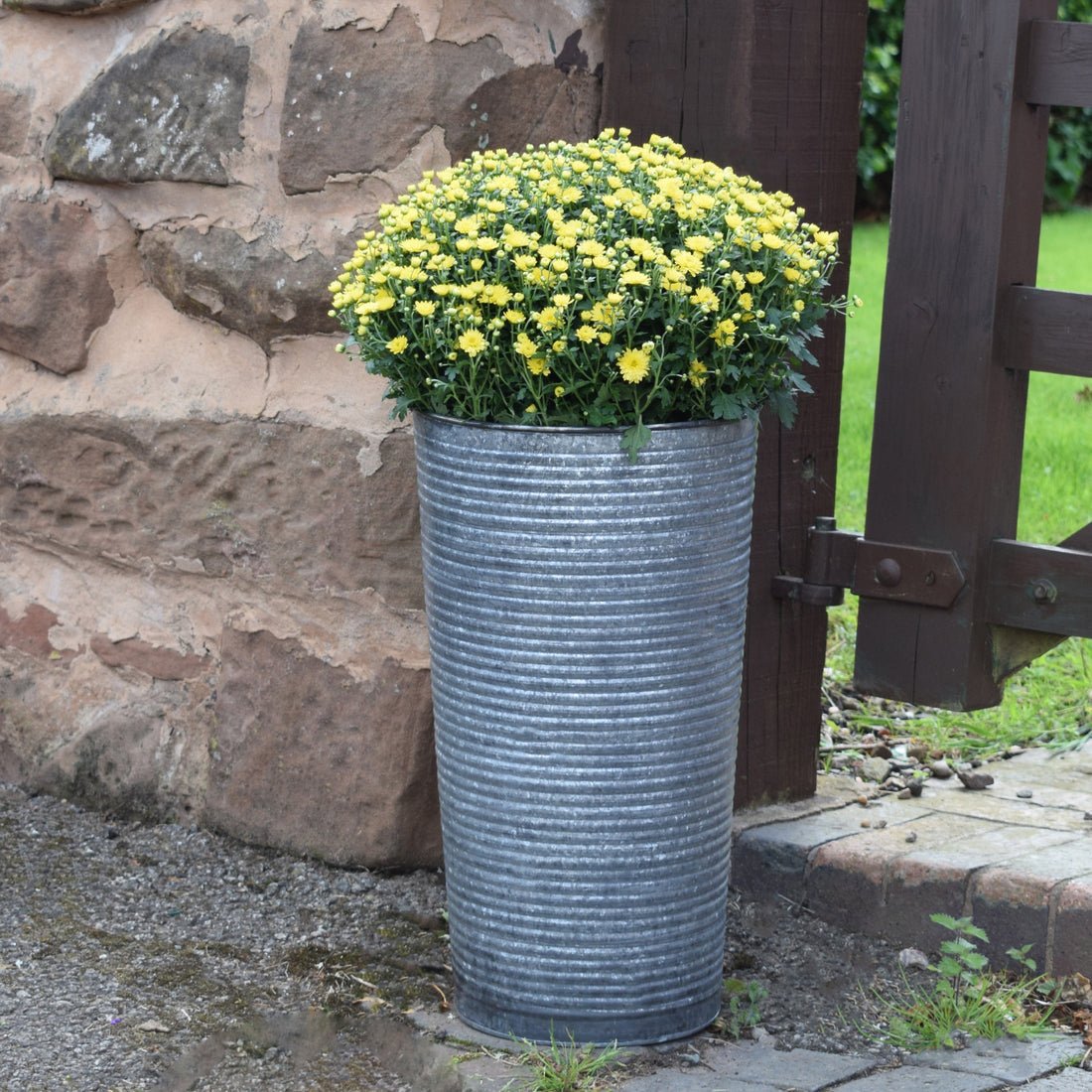 Wolter Galvanised Vase - Skandi London
